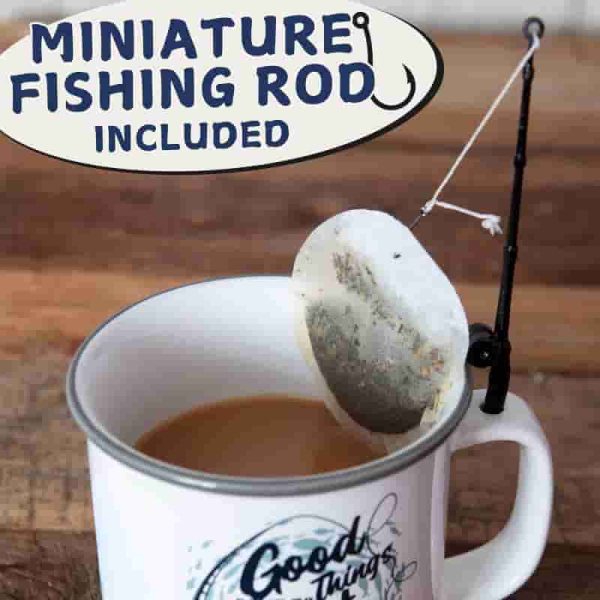 Top Funny Fishing Mug - Perfect Gift With Biscuit Rod - Image 3