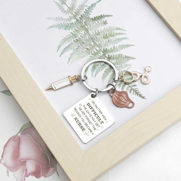 Best Nurse Graduation Keychain Gift For Women – Appreciation Jewelry - Image 4