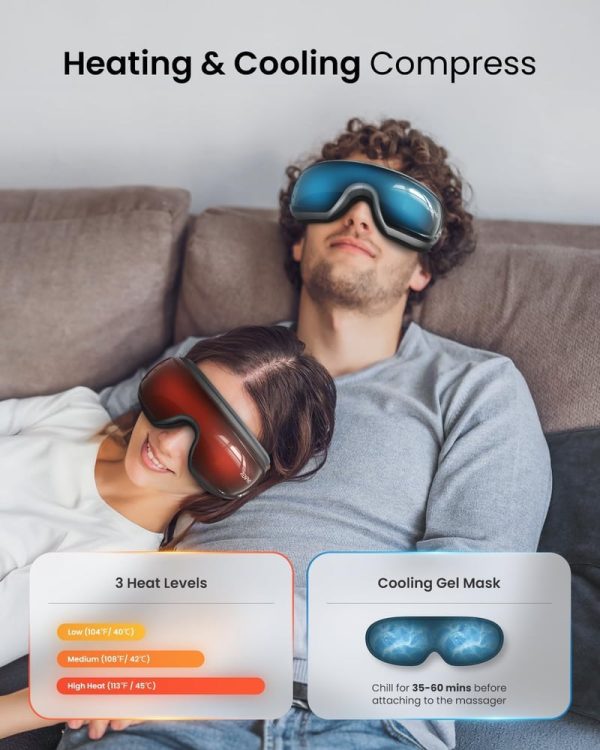 Renpho Heated Eye Massager With Cooling & Voice Control - Perfect Gifts For Mom - Image 2