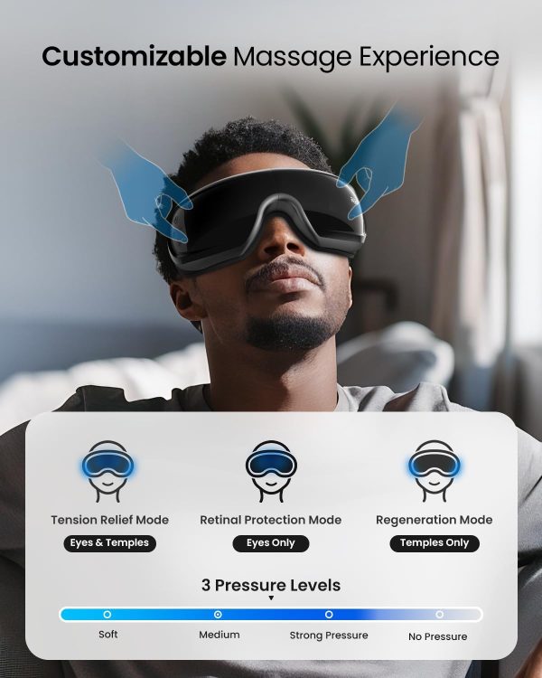Renpho Heated Eye Massager With Cooling & Voice Control - Perfect Gifts For Mom - Image 5