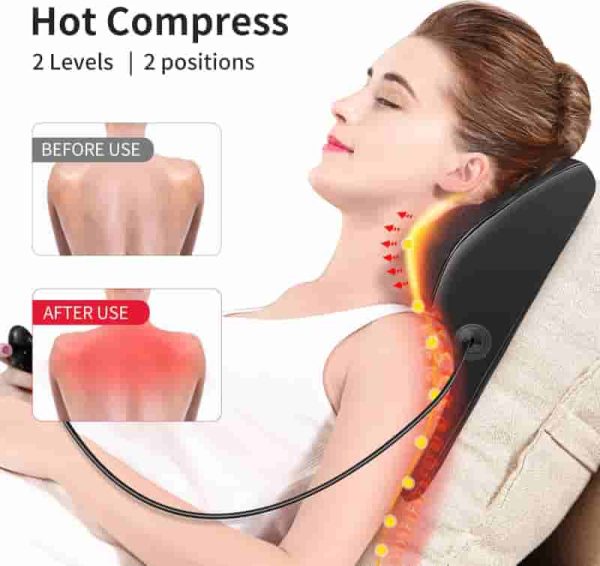 Best Neck & Back Massager With Heat - Ultimate Pain Relief - Image 3