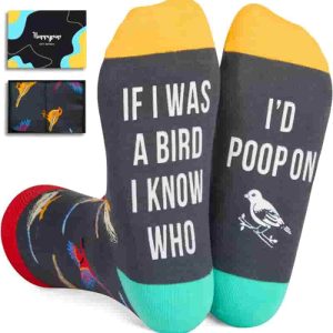 Best Funny Bird Socks Gift For Women & Men