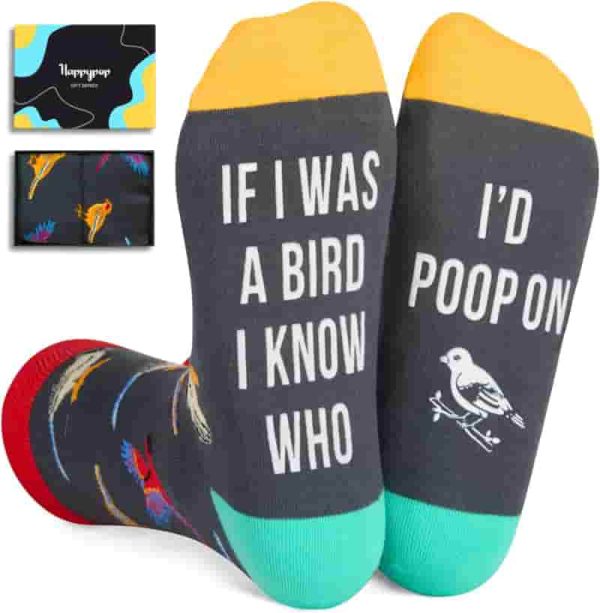 Best Funny Bird Socks Gift For Women & Men
