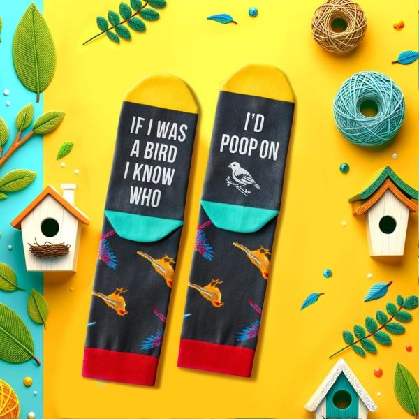 Best Funny Bird Socks Gift For Women & Men - Image 2