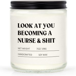 Best Funny Nurse Candle Gift For Nursing Students