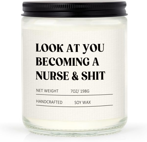 Best Funny Nurse Candle Gift For Nursing Students