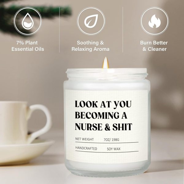 Best Funny Nurse Candle Gift For Nursing Students - Image 3