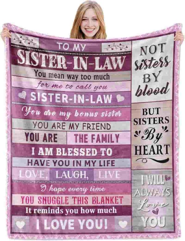 Best Daughter-in-law Blanket Gift - Cozy & Personalized