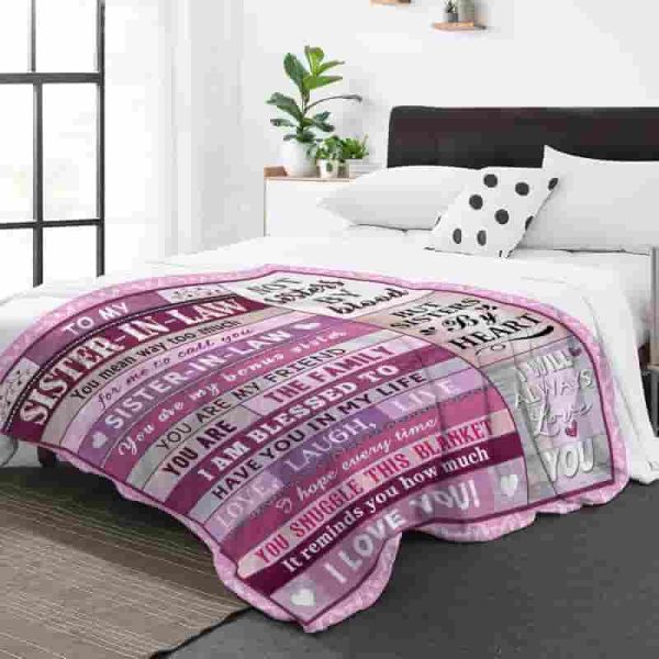 Best Daughter-in-law Blanket Gift - Cozy & Personalized - Image 3