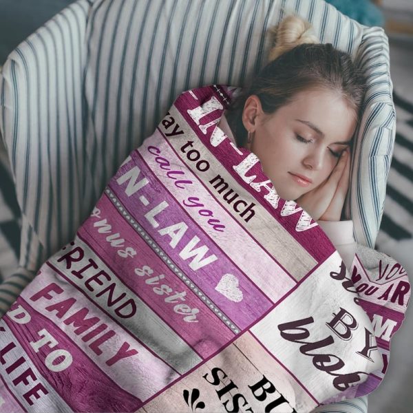 Best Daughter-in-law Blanket Gift - Cozy & Personalized - Image 4