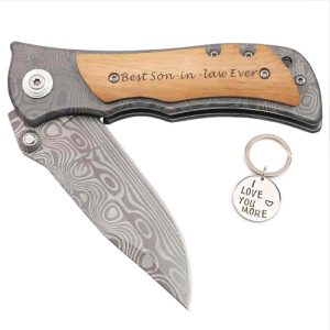 Best Son-in-law Ever Pocket Knife Gift - Unique & Personalized