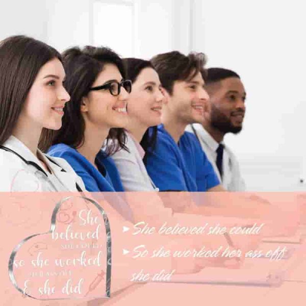Best Rn Nurse Christmas Gift - Inspirational Crystal Heart - Image 5