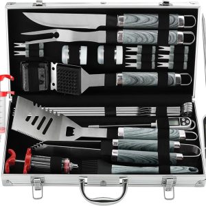 Grilljoy 24pcs Bbq Tools Set - Perfect Grill Gifts For Men