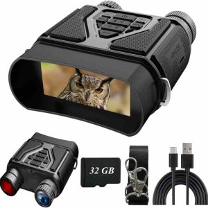 Best Night Vision Goggles For Hunting & Camping - 8x Zoom, Rechargeable