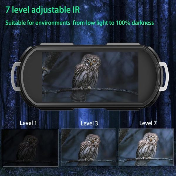 Best Night Vision Goggles For Hunting & Camping - 8x Zoom, Rechargeable - Image 5
