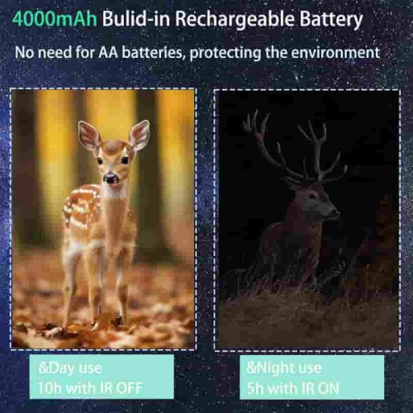 Best Night Vision Goggles For Hunting & Camping - 8x Zoom, Rechargeable - Image 6