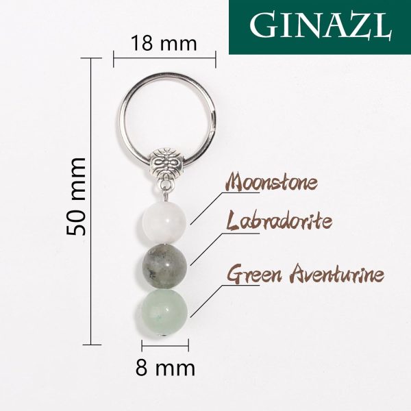 Healing Crystal Keychain For Anxiety Relief - New Beginnings Gift - Image 2