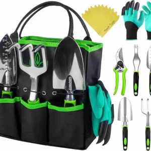 22-piece Heavy Duty Gardening Tool Set - Best Gardening Gift For Women & Men