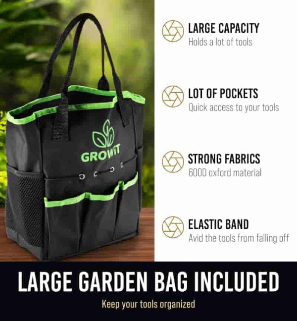 22-piece Heavy Duty Gardening Tool Set - Best Gardening Gift For Women & Men - Image 4