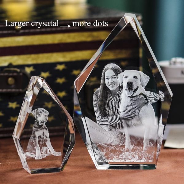 Best Personalized Pet Memorial 3d Crystal Photo Keepsake - Image 3