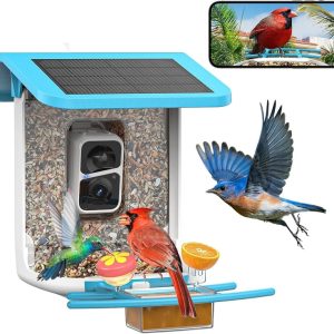 Smart Bird Feeder With Camera - Solar-powered Ai Recognition