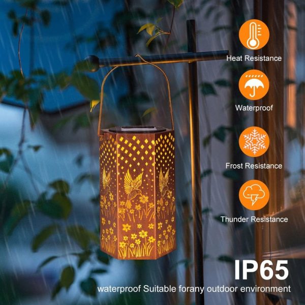 Best Solar Hummingbird Lanterns For Outdoor Decor - Image 4
