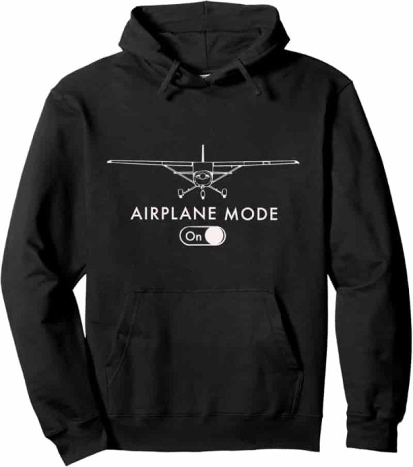Pilot C172 Airplane Mode Hoodie - Best Gift For Flying Enthusiasts