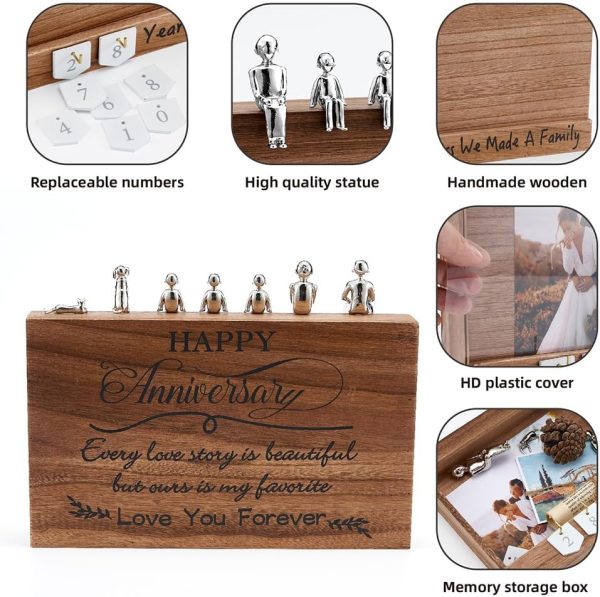 Best Personalized Wedding & Anniversary Keepsake Box - Image 5