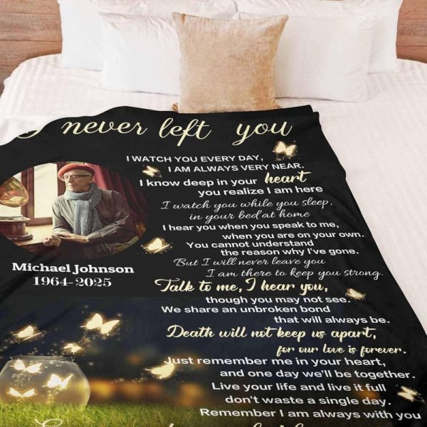 Personalized Memorial Blanket With Photos For Loved Ones - Image 3