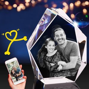 Personalized 3d Crystal Photo Gift – Perfect For Anniversary, Birthday & Wedding