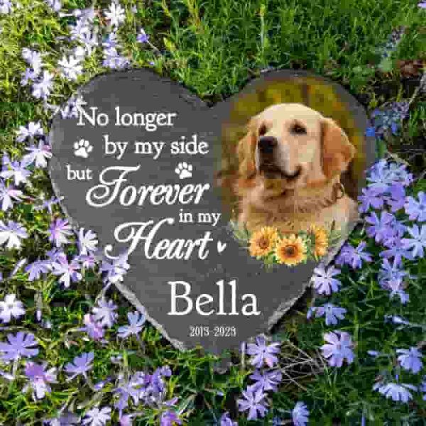 Personalized Dog Memorial Stone - Pet Sympathy Gift, Custom Grave Marker - Image 3