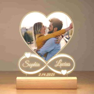 Personalized Led Picture Frame With Photo - Perfect Gift For Any Occasion