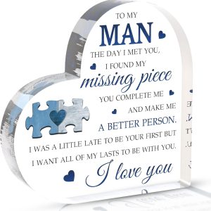 Best Anniversary & Birthday Gifts For Him - Romantic Acrylic Plaque