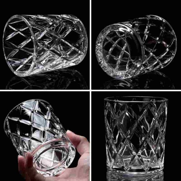 Best Whiskey Decanter Set - Crystal Bourbon Decanter With 4 Glasses - Image 5