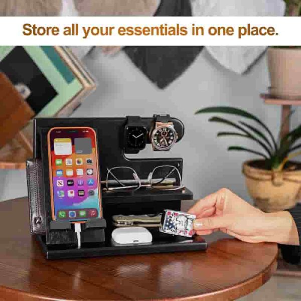 Best Wood Phone Docking Station For Men - Gift Ideas 2023 - Image 3