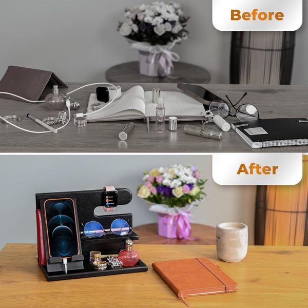 Best Wood Phone Docking Station For Men - Gift Ideas 2023 - Image 4
