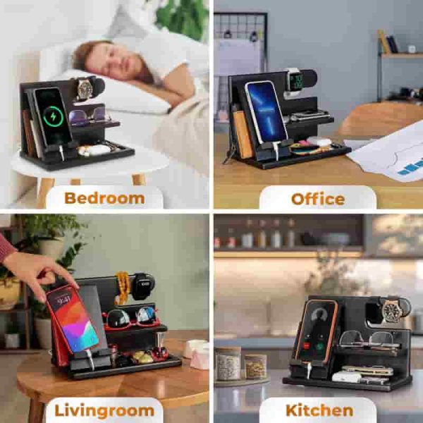 Best Wood Phone Docking Station For Men - Gift Ideas 2023 - Image 5