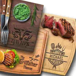 Personalized Bbq Cutting Board - Unique Gifts For Him