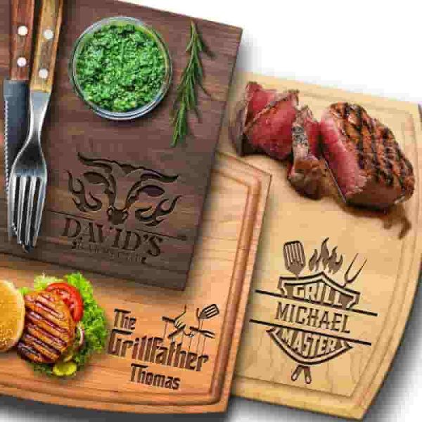 Personalized Bbq Cutting Board - Unique Gifts For Him