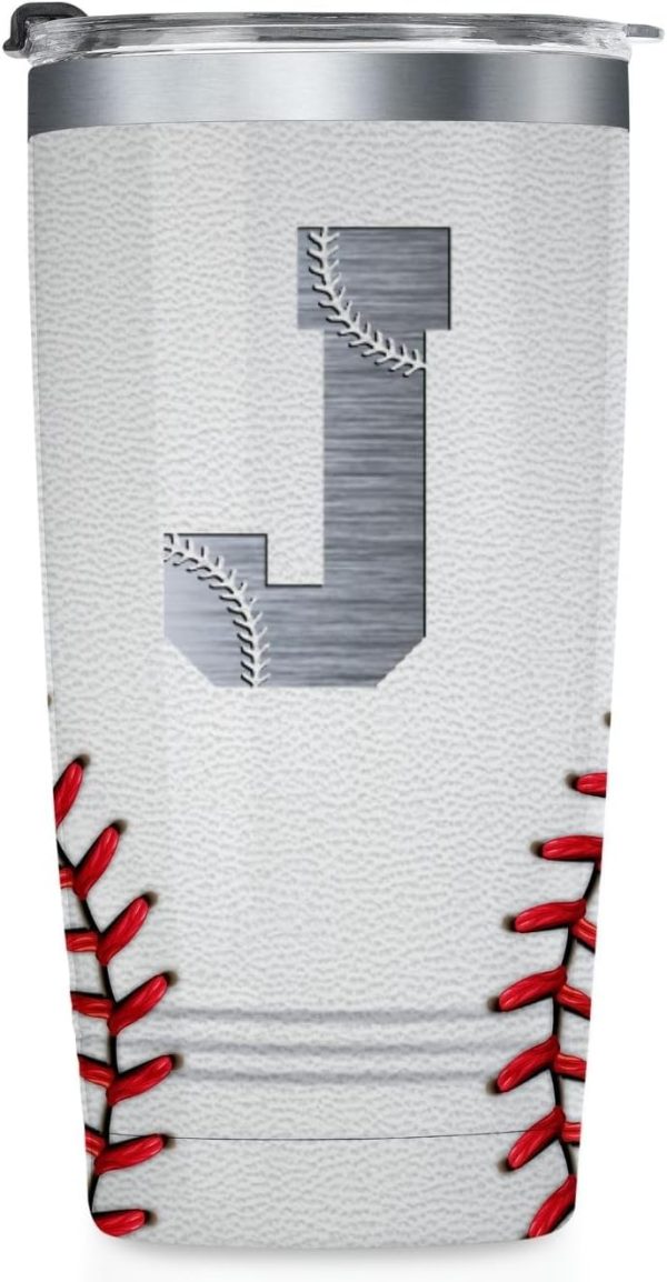 Personalized Baseball Gifts - 20oz Tumbler For Players & Coaches
