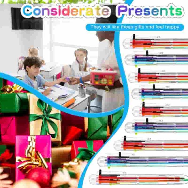 Best 30 Pcs Student Gifts - Multicolor Pens & Cards - Image 5
