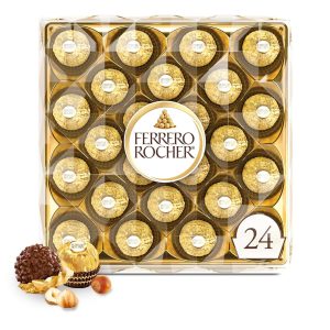 Ferrero Rocher Gourmet Milk Chocolate Hazelnut Gift Box