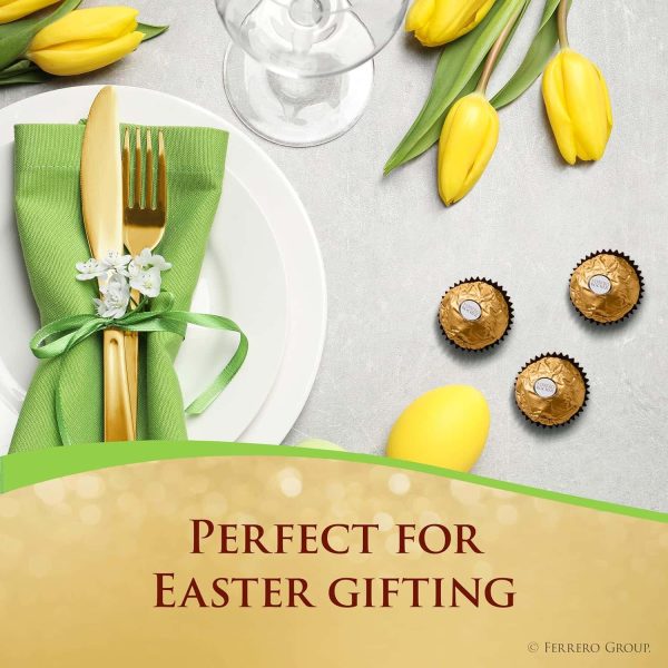 Ferrero Rocher Gourmet Milk Chocolate Hazelnut Gift Box - Image 3