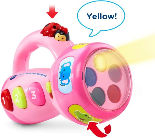 Vtech Pink Learning Flashlight - Image 3