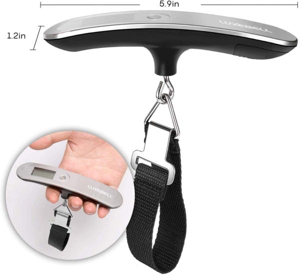 Traveler's Handheld Luggage Scale 110lbs - Image 3