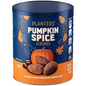 Planters Pumpkin Spice Almonds Seasonal Snacks 15oz