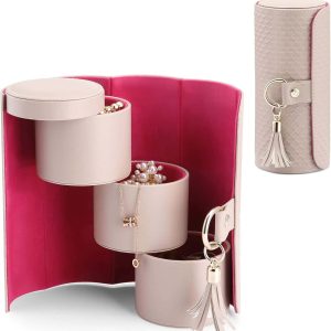 Vlando Viaggio Travel Jewelry Case Gift Box