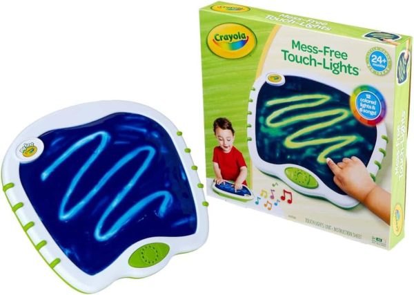 Crayola Toddler Sensory Light-up Drawing Pad Toy