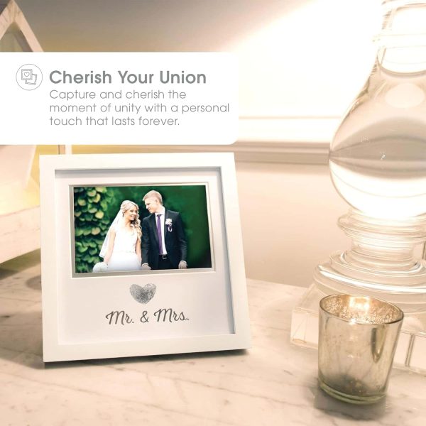 Pearhead Thumbprint Frame Kit Wedding Keepsake Bridal Gift - Image 2
