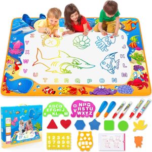 Magic Water Doodle Mat: Colorful Kids Art Toy